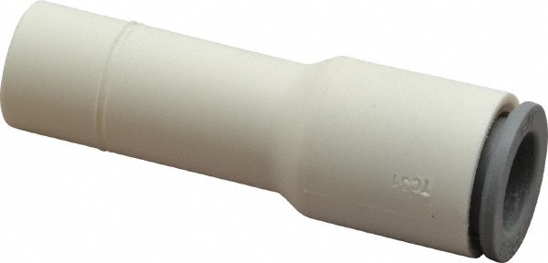 Parker 6366 60 62WP2 Push-To-Connect Tube to Stem Tube Fitting: Plug-In Reducer, 3/8 x 1/2" OD Image