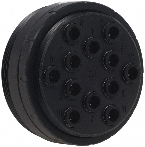 Manifold: 4 mm Outlet, 7 Outlet Ports, 1.38" OAW