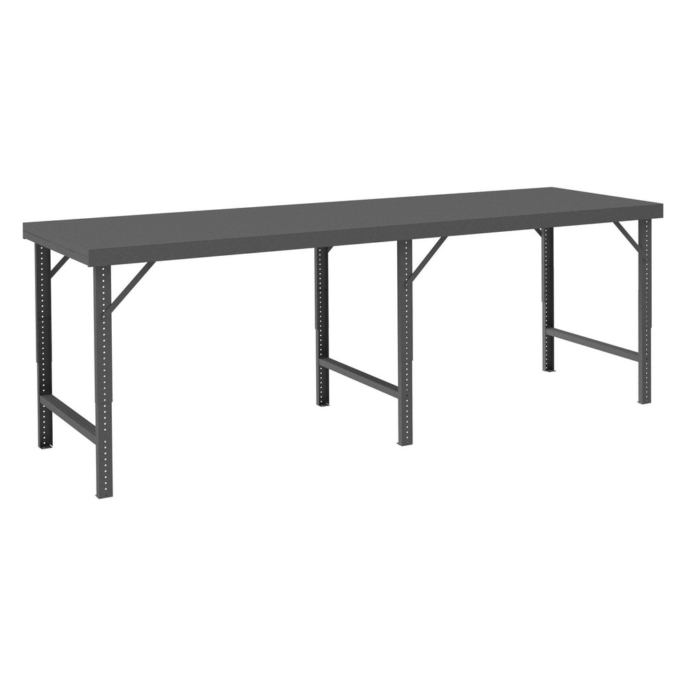 Durham WBF-30120-95 Stationary Workbench: Textured Gray Image