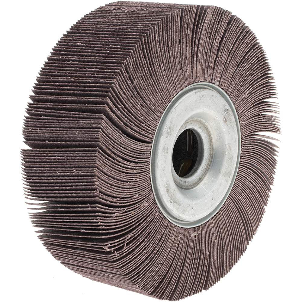 Merit Abrasives 6 x 2" 120 Grit Aluminum Oxide Unmounted Flap Wheel