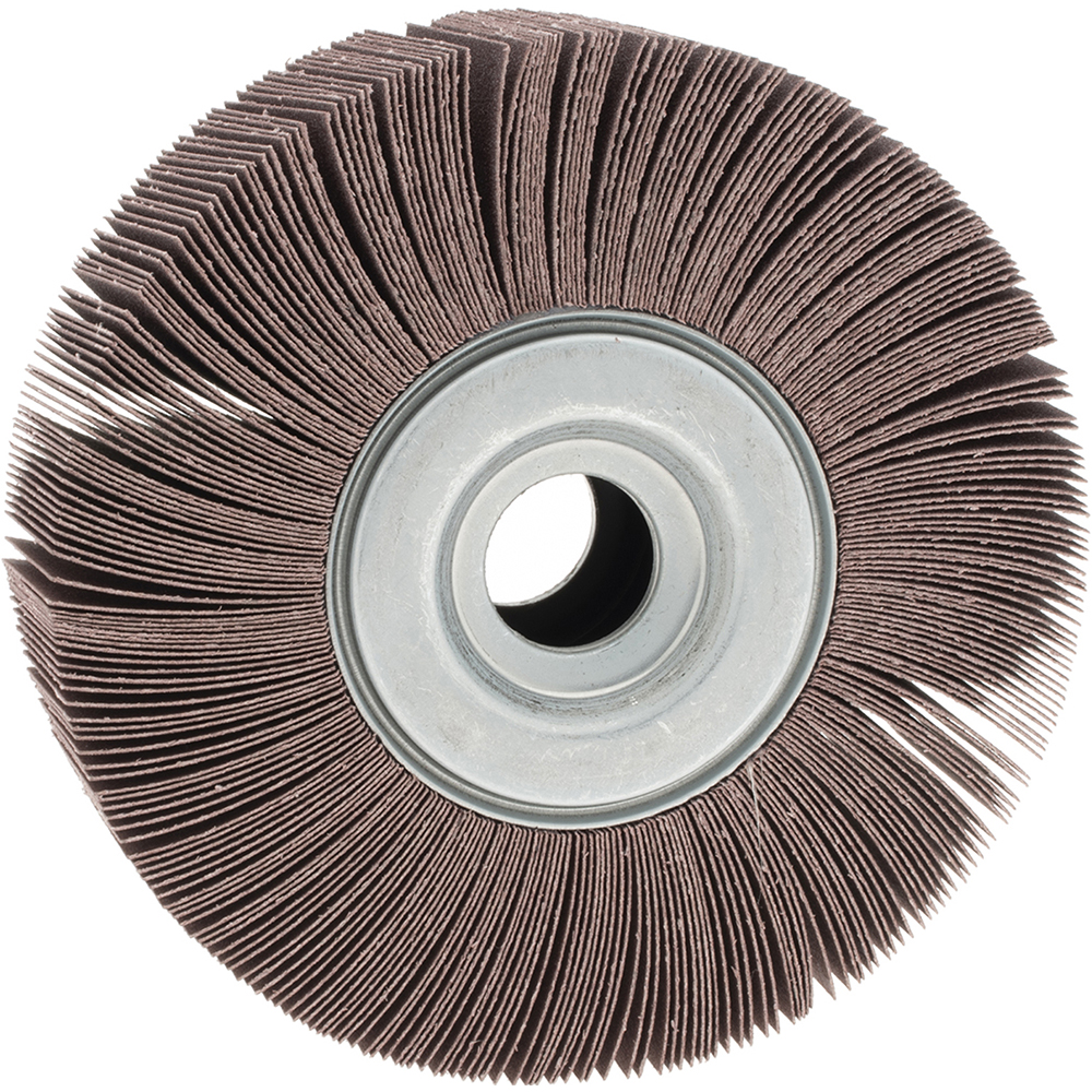 Merit Abrasives 6 x 2" 180 Grit Aluminum Oxide Unmounted Flap Wheel