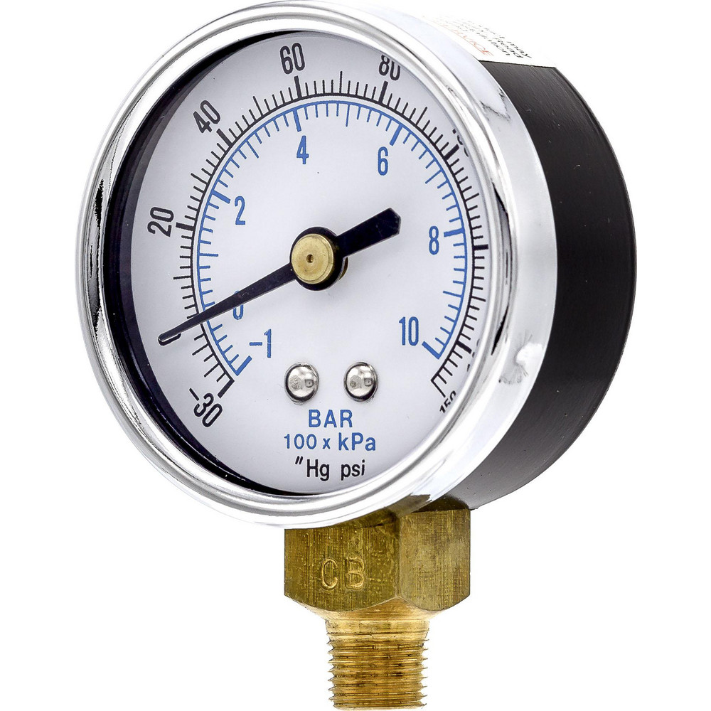 PIC Gauges Pressure Gauges; Gauge Type Utility Gauge; Scale Type