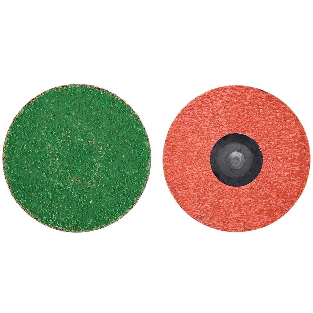 Merit Abrasives 8834167114 Quick-Change Disc: Power-Lock Type 3, 3" Disc Dia, 36 Grit, Zirconia Alumina, Coated Image