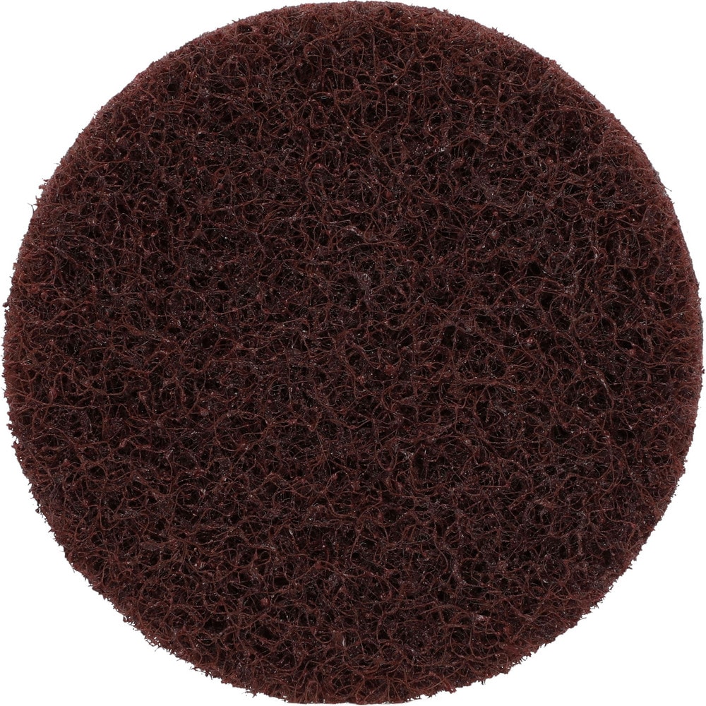 Quick-Change Disc: Power-Lock Type 2, 3" Disc Dia, Aluminum Oxide, Non-Woven