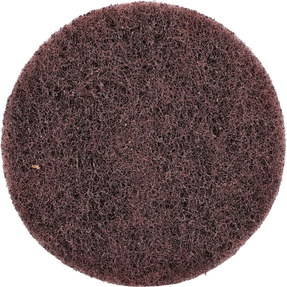 Quick-Change Disc: Power-Lock Type 2, 3" Disc Dia, Aluminum Oxide, Non-Woven