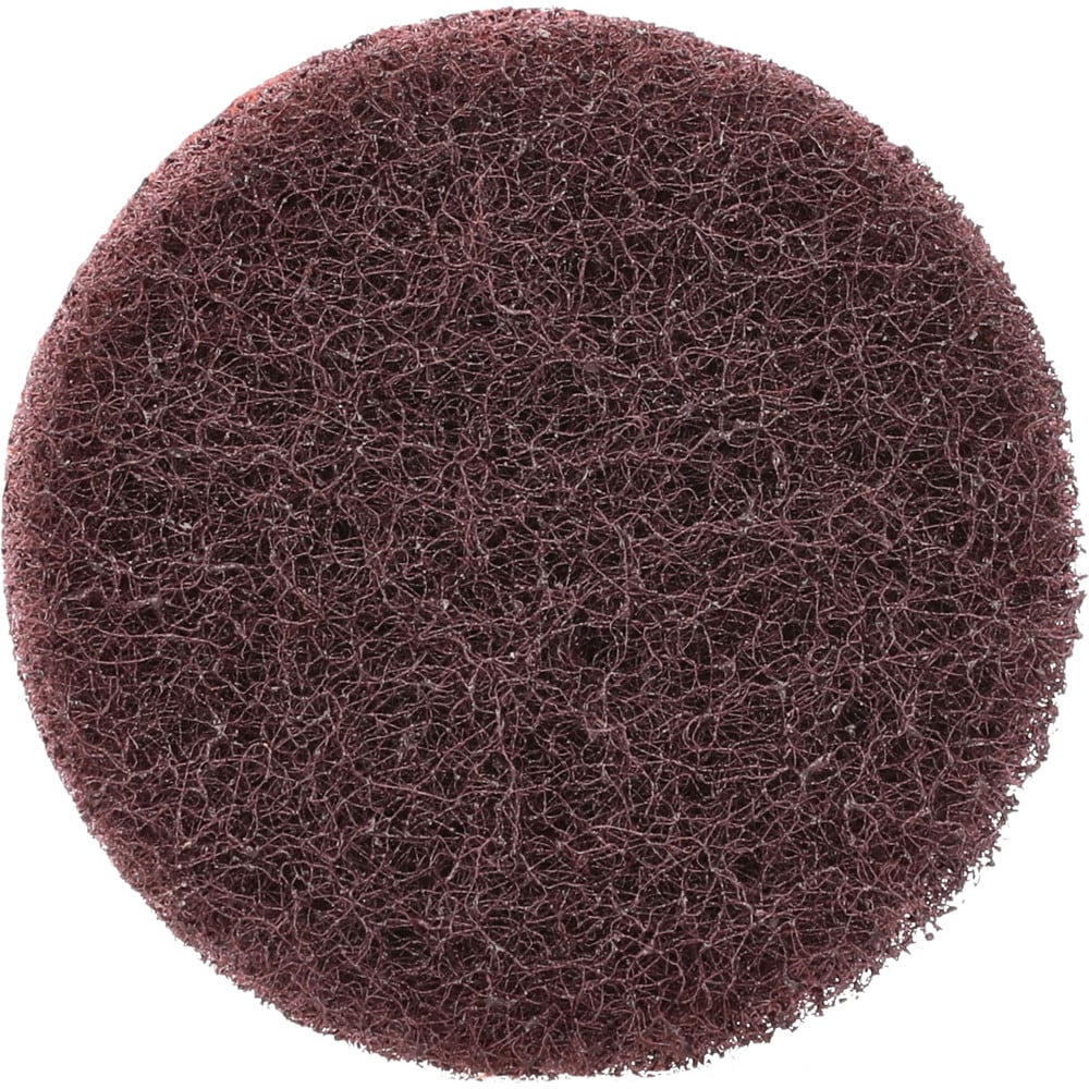 Quick-Change Disc: Power-Lock Type 2, 2" Disc Dia, Aluminum Oxide, Non-Woven