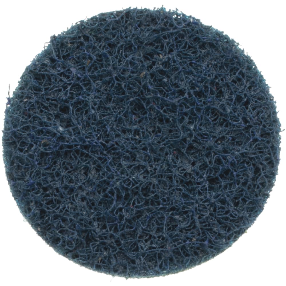 Quick-Change Disc: Power-Lock Type 2, 1-1/2" Disc Dia, Aluminum Oxide, Non-Woven