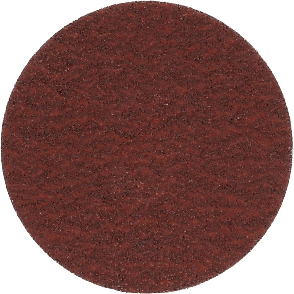 Quick-Change Disc: Power-Lock Type 2, 2" Disc Dia, 60 Grit, Aluminum Oxide, Coated
