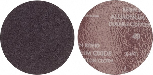 Merit Abrasives 8834172017 PSA Disc: 5" Disc Dia, 40 Grit, Aluminum Oxide Image