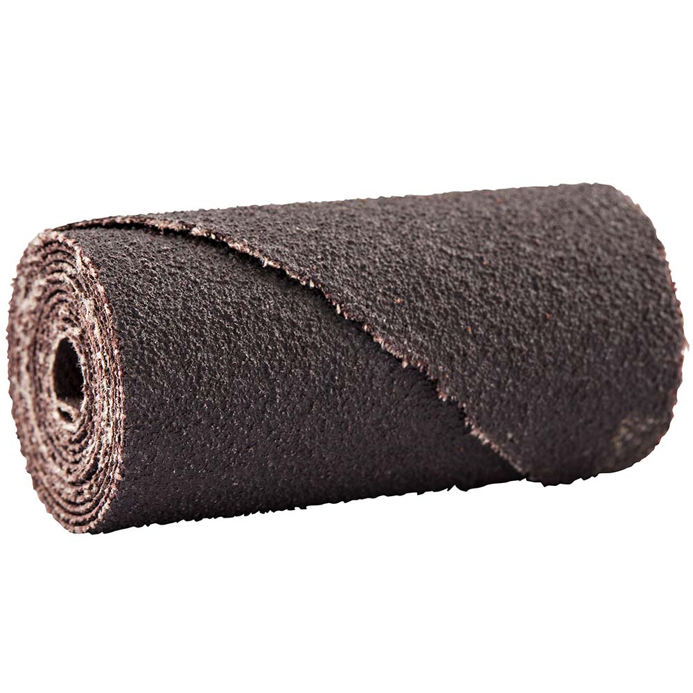 Merit Abrasives Straight Cartridge Roll 1" Dia, 60 Grit, Aluminum