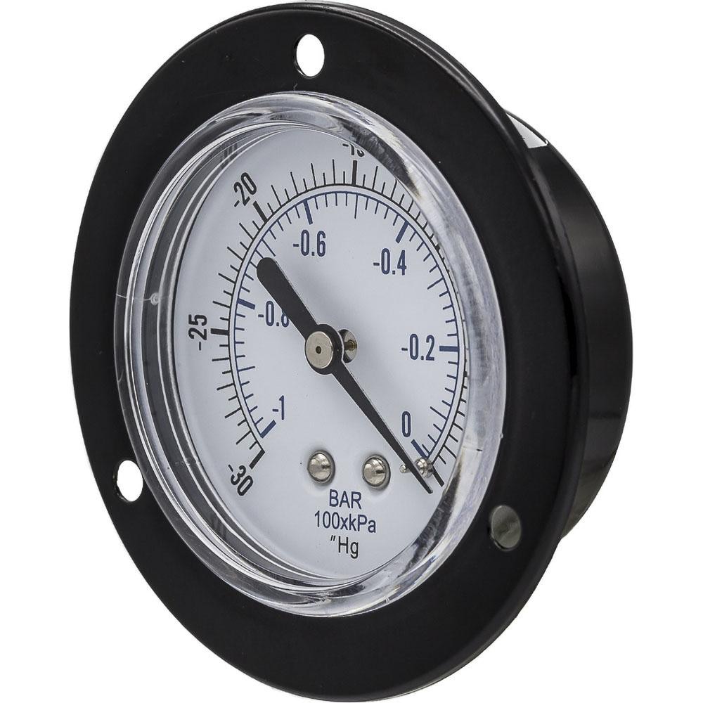 PIC Gauges Pressure Gauge 21/2" Dial Dia, 30 to psi, 1/8" NPT