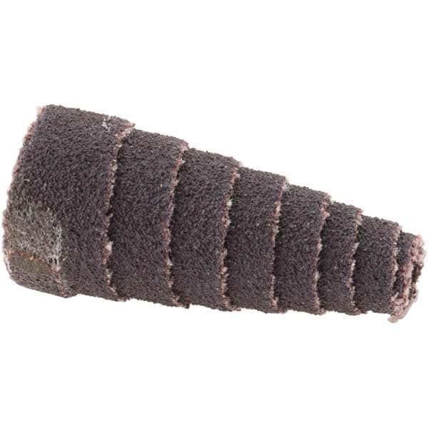 Merit Abrasives 8834181809 Full Taper Cartridge Roll: 3/4" Max Dia, Medium Image