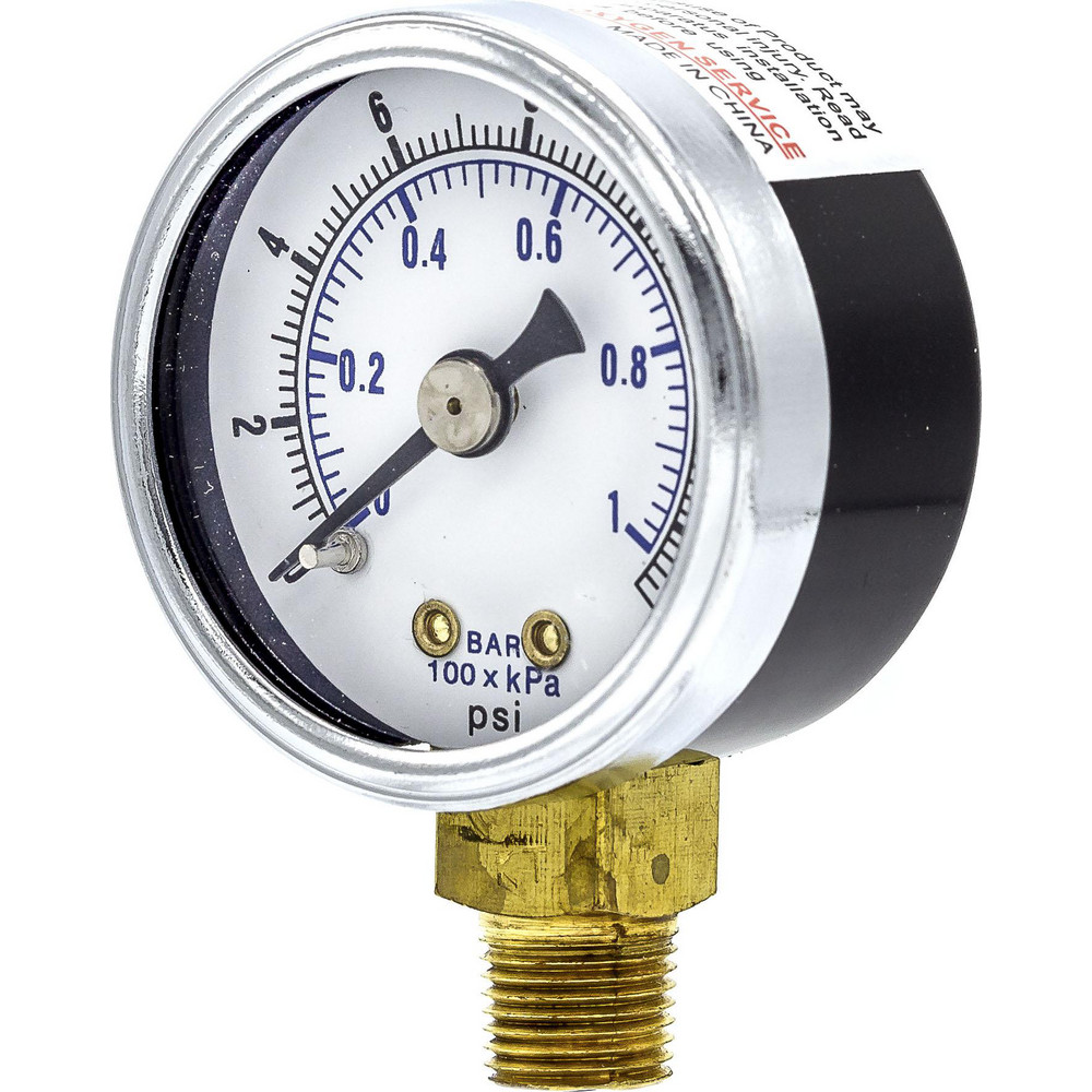 0 Psi To 1,000 Psi, 2 1/2 In Dial, Pressure Gauge - 859W13|PRO-311D - Foto 3