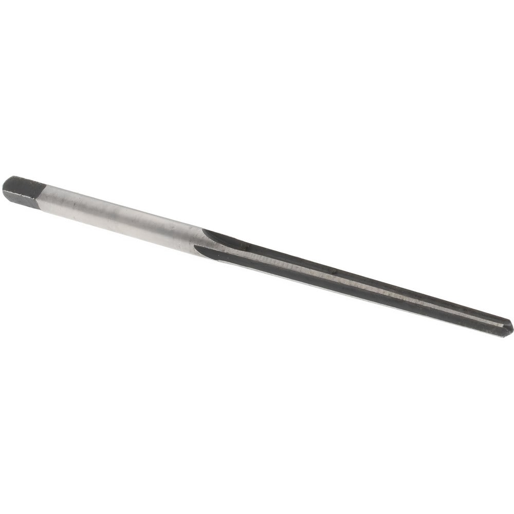 Taper Pin Reamer: #6/0 Pin, 0.0611" Small End, 0.0806" Large End, High Speed Steel