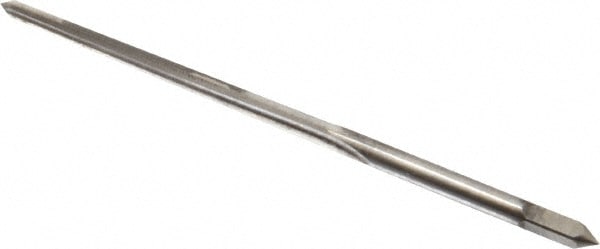 Taper Pin Reamer: #5/0 Pin, 0.0719" Small End, 0.0966" Large End, High Speed Steel