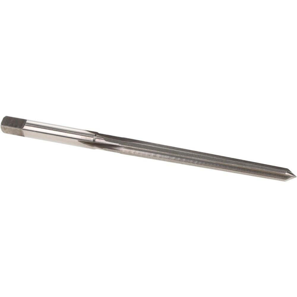Taper Pin Reamer: #3/0 Pin, 0.1029" Small End, 0.1302" Large End, High Speed Steel