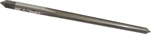 Taper Pin Reamer: #2/0 Pin, 0.1137" Small End, 0.1462" Large End, High Speed Steel