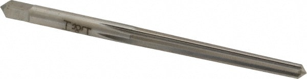 Taper Pin Reamer: #1 Pin, 0.1447" Small End, 0.1798" Large End, High Speed Steel