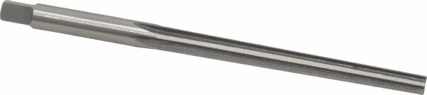 Taper Pin Reamer: #3 Pin, 0.1813" Small End, 0.2294" Large End, High Speed Steel