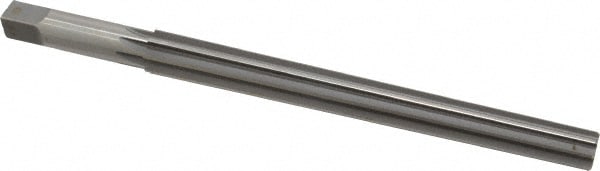 #11 Pin 0.706" Small End/0.878" Large End Straight Flute High Speed Steel Taper Pin Reamer