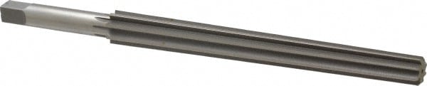 #12 Pin 0.842" Small End/1.05" Large End Straight Flute High Speed Steel Taper Pin Reamer
