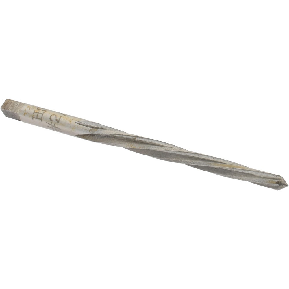 Taper Pin Reamer: #2/0 Pin, 0.1137" Small End, 0.1462" Large End, High Speed Steel