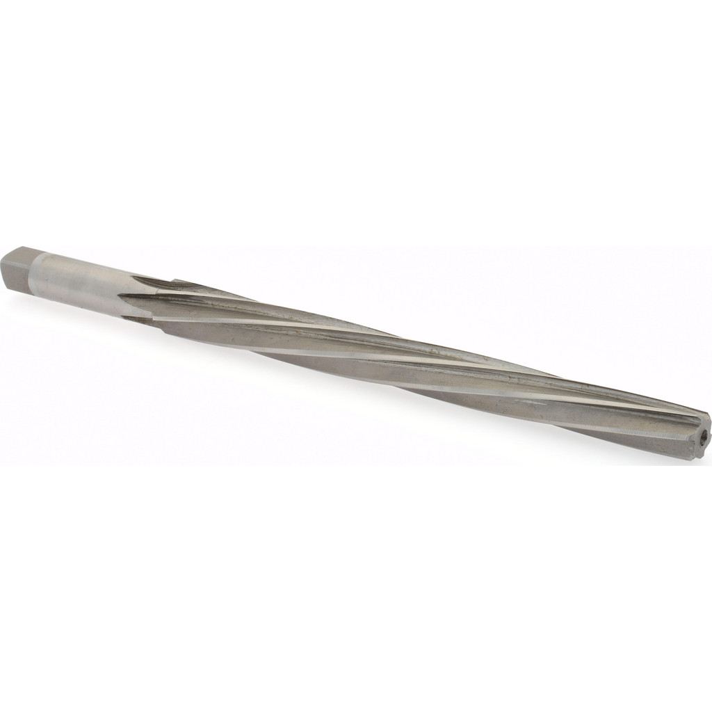 Value Collection 557u 8 Taper Pin Reamer: #8 Pin, 0.3971" Small End, 0.505" Large End, High Speed Steel Image