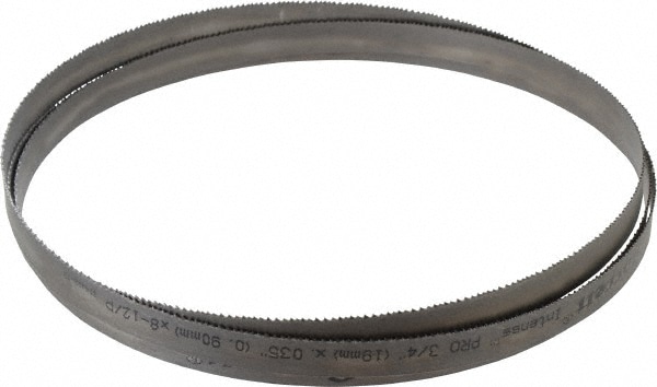 Starrett 19490 Welded Bandsaw Blade: 8 11" Long, 0.035" Thick, 8 to 12 TPI Image