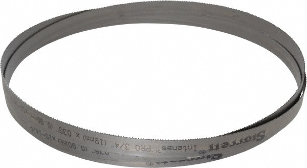 Starrett 16279 Welded Bandsaw Blade: 10 Long, 0.035" Thick, 10 to 14 TPI Image