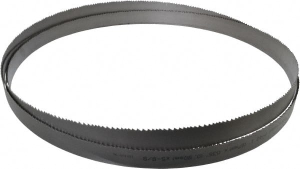 Starrett QP17045CL12917 Welded Bandsaw Blade: 13 3" Long, 1" Wide, 0.035" Thick, 5 to 8 TPI 
