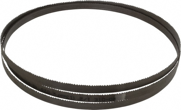 Starrett 16244 Welded Bandsaw Blade: 7 11-1/2" Long, 0.025" Thick, 8 to 12 TPI Image