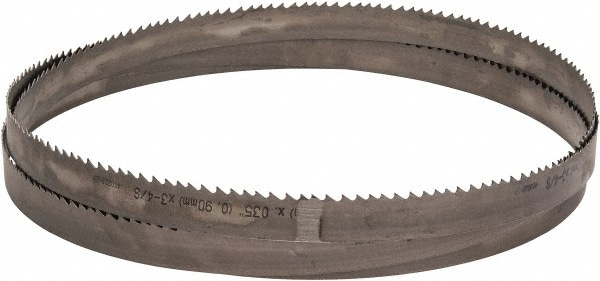 Starrett 19464 Welded Bandsaw Blade: 10 10-1/2" Long, 1" Wide, 0.035" Thick, 3 to 4 TPI Image