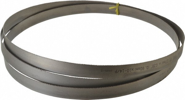 Starrett 16121 Welded Bandsaw Blade: 11 10" Long, 1" Wide, 0.035" Thick, 10 to 14 TPI Image