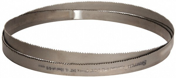 Starrett 15981 Welded Bandsaw Blade: 15 4" Long, 0.042" Thick, 4 to 6 TPI Image