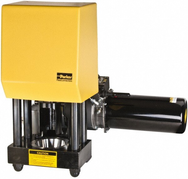 3/16 to 1-1/4" Cut Diam, 30 Ton Bench Mount Hose Crimper