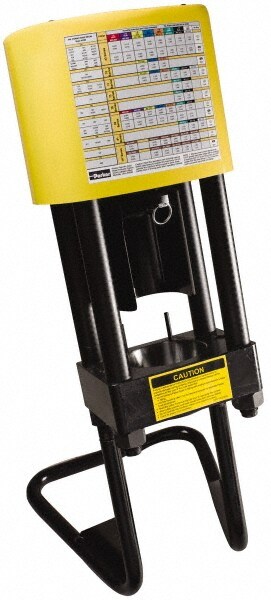 3/16 to 1-1/4" Cut Diam, 60 Ton Portable Hose Crimper