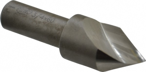 Keo 53346 3/4" Head Diam, 1/2" Shank Diam, 1 Flute 60° High Speed Steel Countersink Image