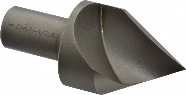 Keo 53226 1-1/2" Head Diam, 3/4" Shank Diam, 1 Flute 60° High Speed Steel Countersink Image