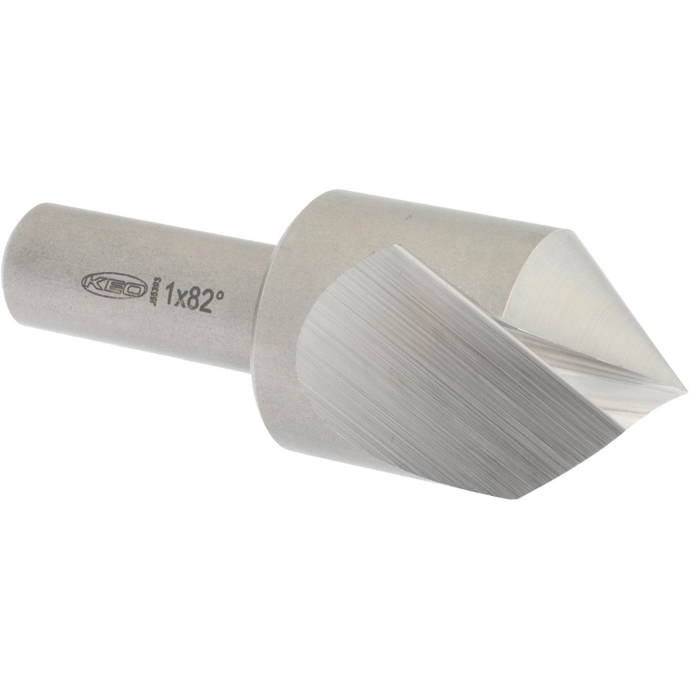 Keo 53108 1" Head Diam, 1/2" Shank Diam, 1 Flute 82° High Speed Steel Countersink Image