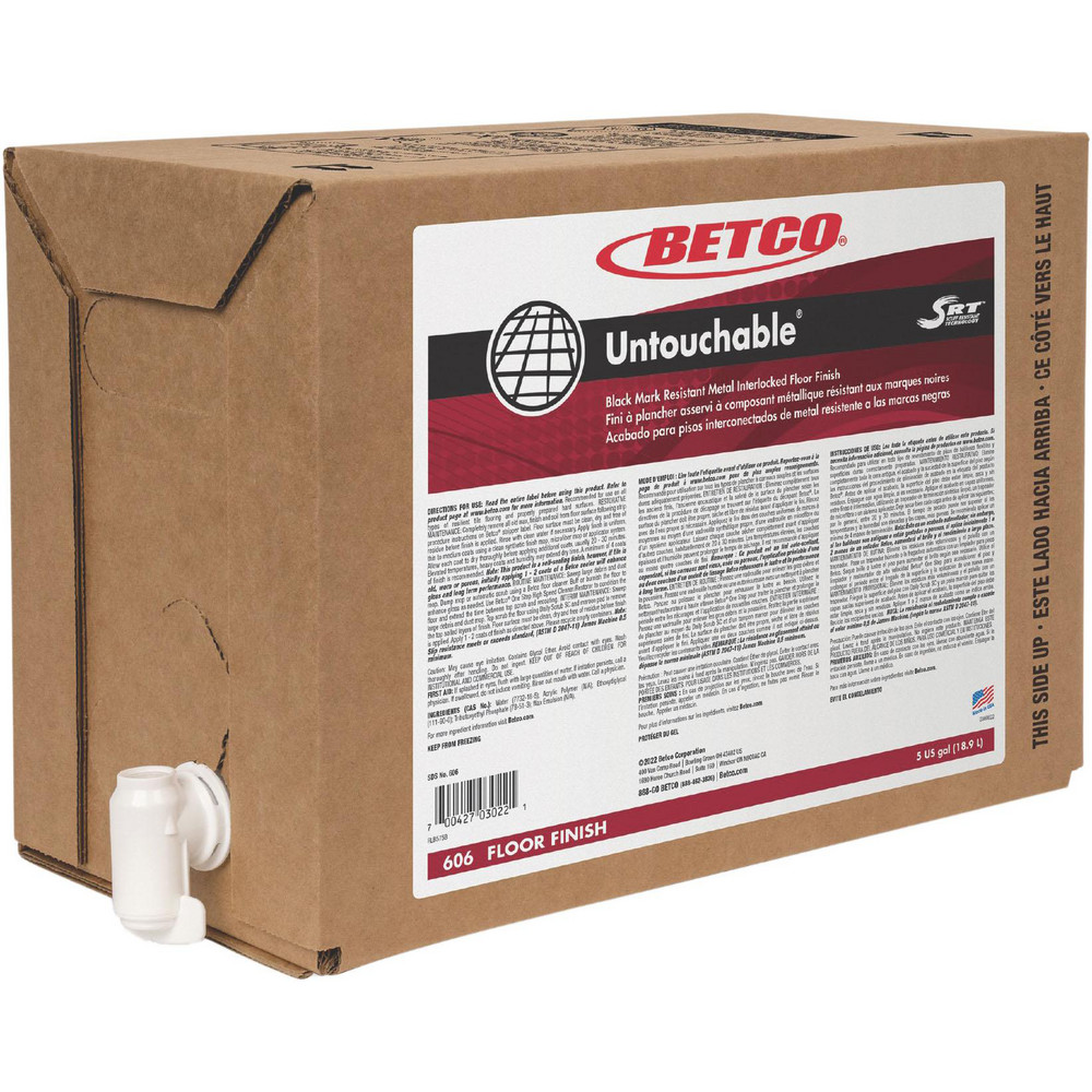 Betco Floor Cleaners Strippers Sealers Product Type Floor Finish Container Type BaginBox Part BET606B500 Betco Floor Cleaners Strippers Sealers Product Type Floor Finish Container Type BaginBox Part BET606B500