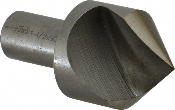 Keo 53229 1-1/2" Head Diam, 3/4" Shank Diam, 1 Flute 90° High Speed Steel Countersink Image