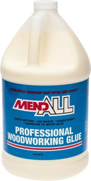 MendAll MPG.000.0128 Wood Glue: 1 gal Can, Yellow 