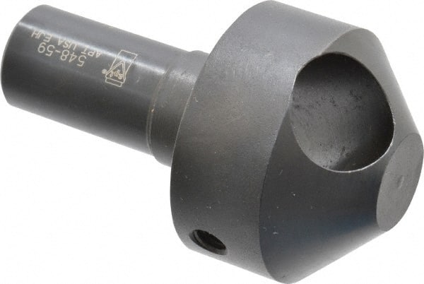 APT 548-59 1 to 1-1/2" Hole Diam, 90° Included Angle, #5 Indexable Cutter Countersink 