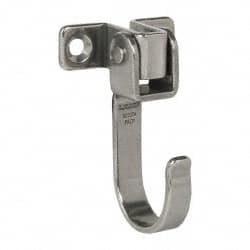 Storage Hook: 2-13/16" Projection, Stainless Steel
