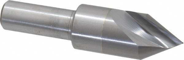 M.A. Ford. 60075001 3/4" Head Diam, 1/2" Shank Diam, 1 Flute 60° Solid Carbide Countersink Image