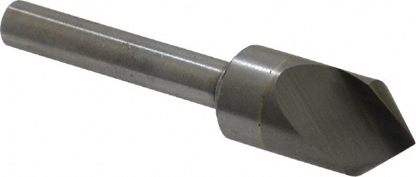 M.A. Ford. 60050002 1/2" Head Diam, 1/4" Shank Diam, 1 Flute 82° Solid Carbide Countersink Image