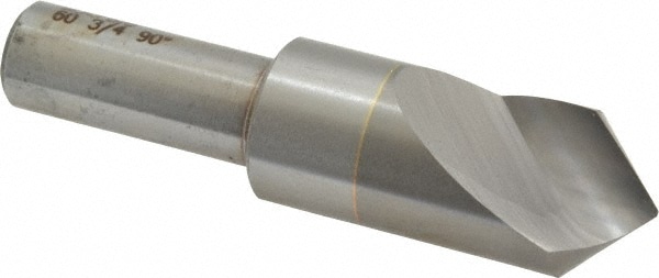 M.A. Ford. 60075003 3/4" Head Diam, 1/2" Shank Diam, 1 Flute 90° Solid Carbide Countersink Image