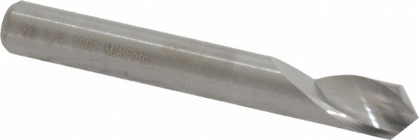 M.A. Ford. 60025004 1/4" Head Diam, 1/4" Shank Diam, 1 Flute 100&deg; Solid Carbide Countersink Image