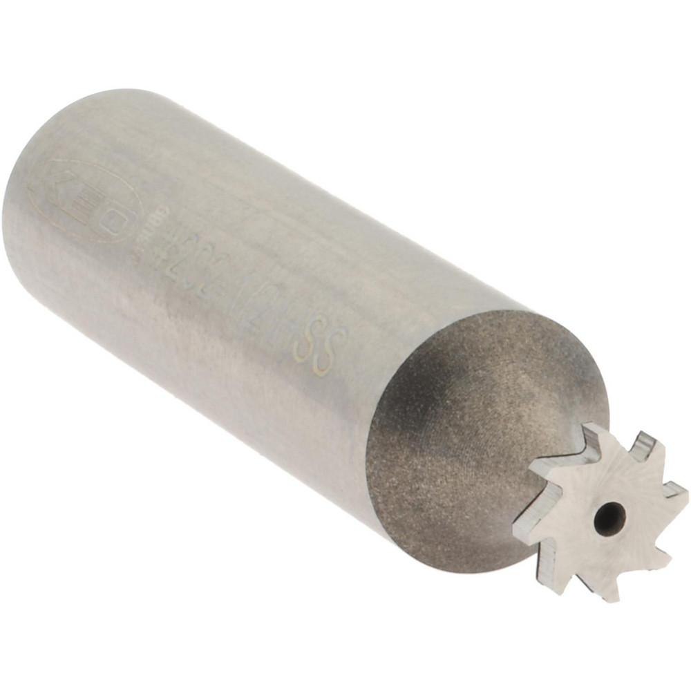 Keo Woodruff Keyseat Cutter 5/16" Cut Dia, 1/16" Cut Width, 1/2