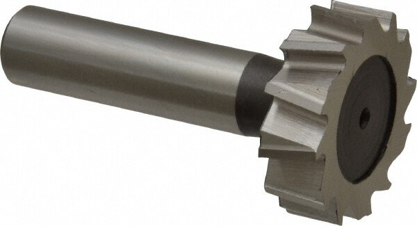 Keo 62105 Woodruff Keyseat Cutter: 1.25" Cut Dia, 0.375" Cut Width, 1/2" Shank Dia, Staggered Tooth Image